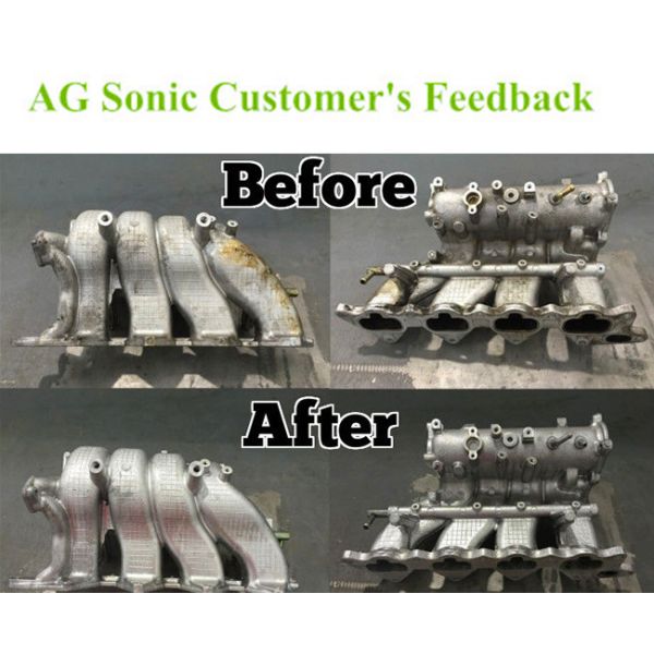 Oil Filteration Ultrasonic Engine Cleaner Industrial Washing Machine 28khz Frequency