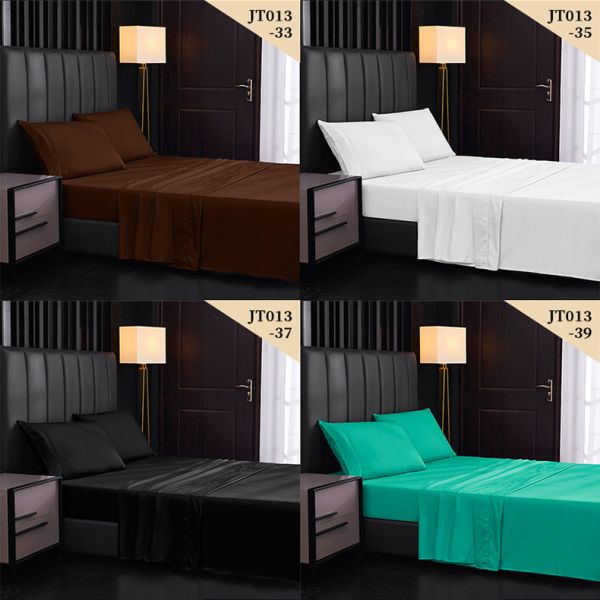 Hotel Collection White King Cotton Pillowcase for Queen Bed Sheet Set in Luxury White