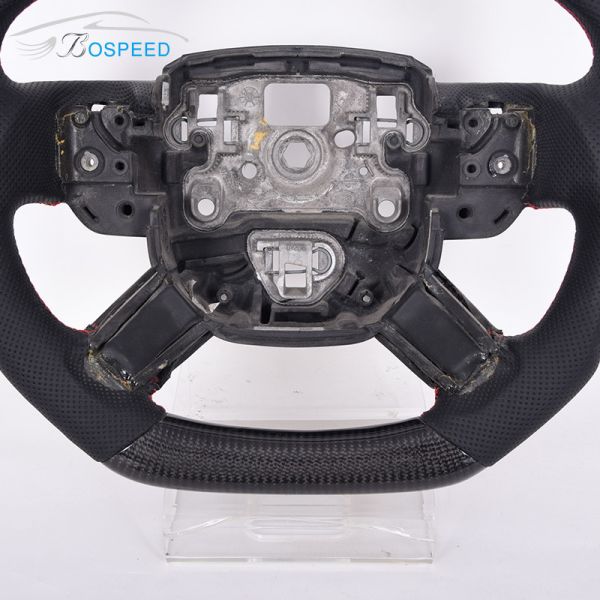 Customized 0.35m Land Rover Steering Wheel Defender Black Leather Sports