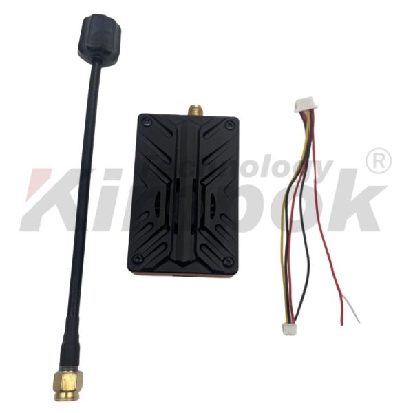 7W High Power 5.8GHz FPV Video Transmitter with 80 Channels and Long Range Transmission for Racing Drones