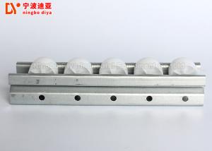 China Plastic Wheel Roller Aluminum Alloy Roller Track For Sliding Shelf System Connection With Conveyor on sale