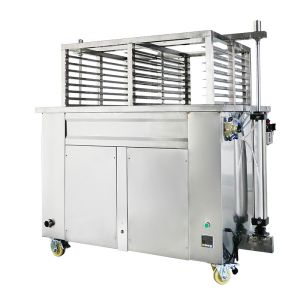 China Automatic Industrial Electric Fryer Duck Meat Frying Machine GB on sale