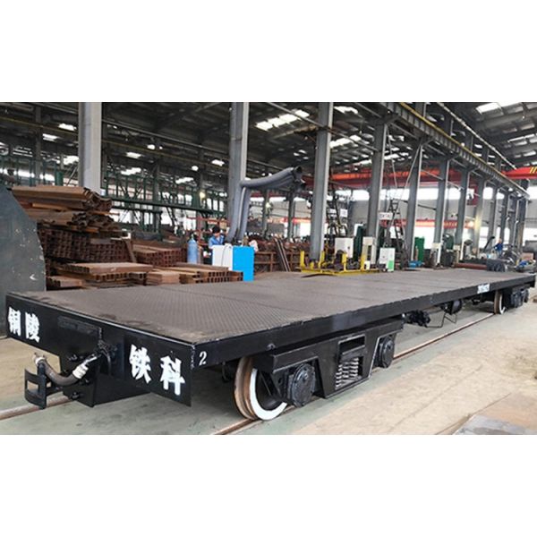 170T Railway Ladle Transfer Carts for Molten Steel Transportation