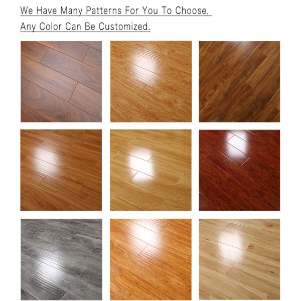 Project Solution Capability Wood Grain Laminate Flooring for Economic Solutions