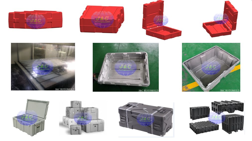 OEM Rotational Molding Roto Molded Cases Custom Different Sizes And Types