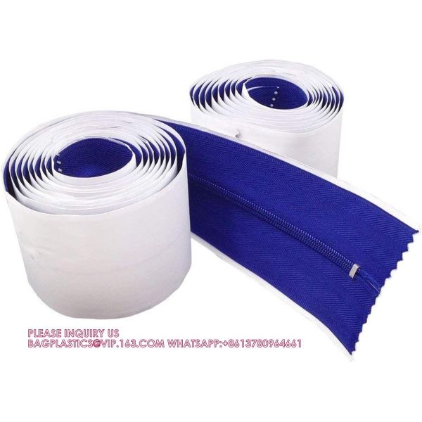 Peel And Stick Zipper - Heavy Duty - Dust Barriers, Construction, Containment