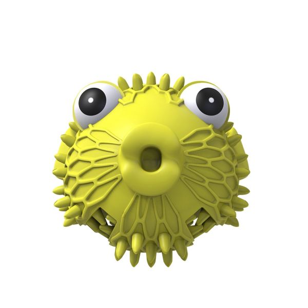 Hot Sale Tough Rubber Dog Teeth Cleaning Sturdy Durable Chew Toys For Pitbulls Puppy