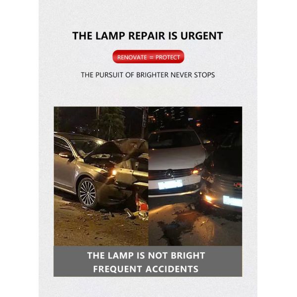 Water Soluble Headlight Renovation Restoration Polishing Compound ODM