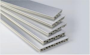 Cheap PVC Skirting Wrapped Waterproof Cladding MDF Skirting Board For Office Building wholesale