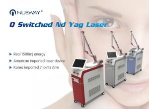 China 2017 Newest ! High Power q-switch laser tattoo removal device / nd yag laser multifunction machine on sale