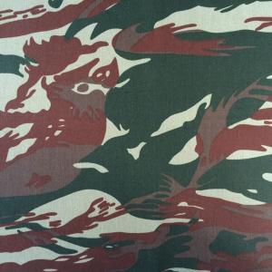 Cheap T65/C35 20*16/120*60 Twill Camo Printed Military Uniform Fabric wholesale