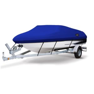 China 600D Marine Grade Polyester Canvas Boat Covers UV Damage Resistant on sale