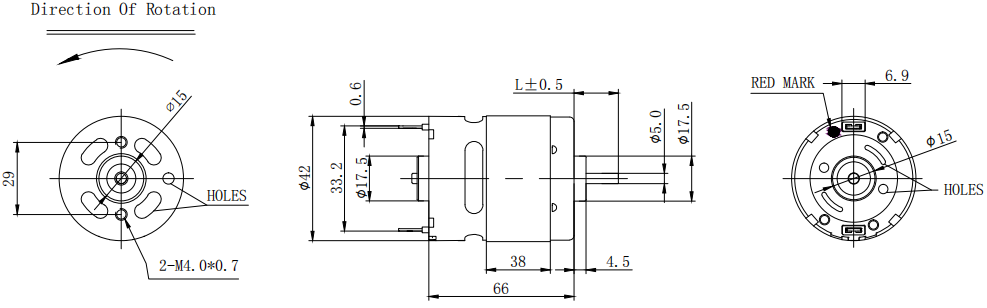 12 Volt DC Electric Motor RS-775 DC Motor High Torque High Speed Motor For Drill