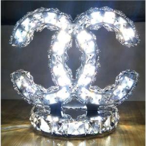 China New Crystal LED Table Lamp AC 220V 110V Home Decor Chanel Crystal table lamp(WH-MTB-129) on sale
