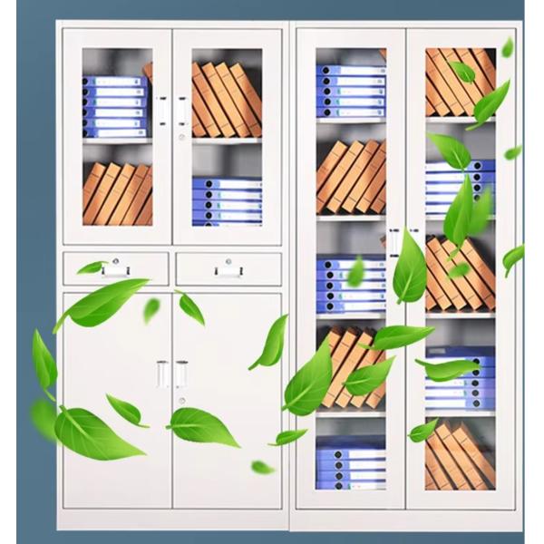 Adjustable Metal File Office Filling Cabinets With Shelves Doors And Glass