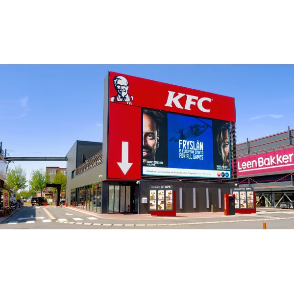 9000nits P10 AVOE LED Wall Screen Outdoor Fixed 960x960mm 200W led commercial advertising display screen