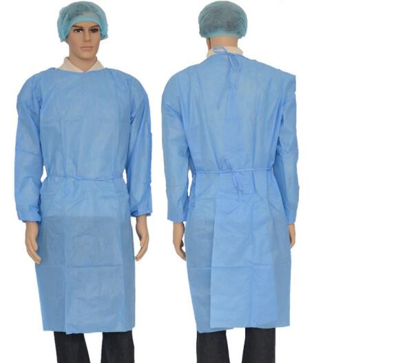 Disposable Medical Isolation Gowns Single Use Multi Layer Filter