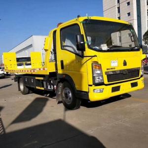Cheap HOT SALE!Sinotruk HOWO 4X2 Emergency Towing Recovery Truck, cheapest price 5 tons flatbed Wrecker Tow trucks for sale wholesale
