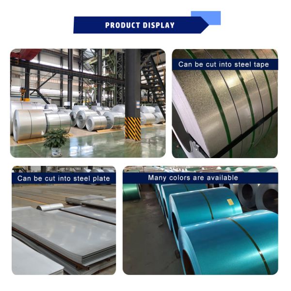 Aluminum Zinc Plating S550gd az High Strength Galvalume Steel Coil for Regular Spangle and 0.12-3mm Thickness Roofing
