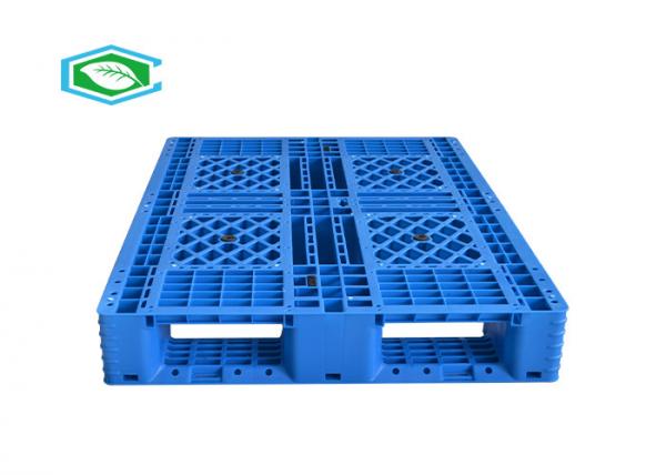 Quality Eco - Friendly Virgin Hdpe Steel Reinforced Plastic Pallets Heavy Duty For Industrial for sale