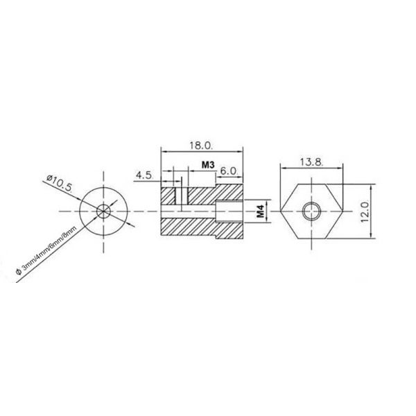 Aslong 85mm dia Car toy rubber wheel Brass For Micro Motor