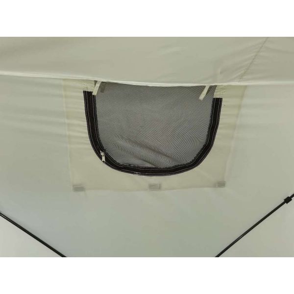 235*235*200MM Outdoor Fishing Shelter PU Coated 200D Polyester Oxford Fiberglass Dual-Color Camping Tent