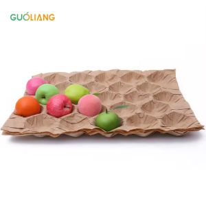 Cheap Biodegradable Pears &amp;Kiwis Stone Fruit Spherical Paper Cavity Trays wholesale