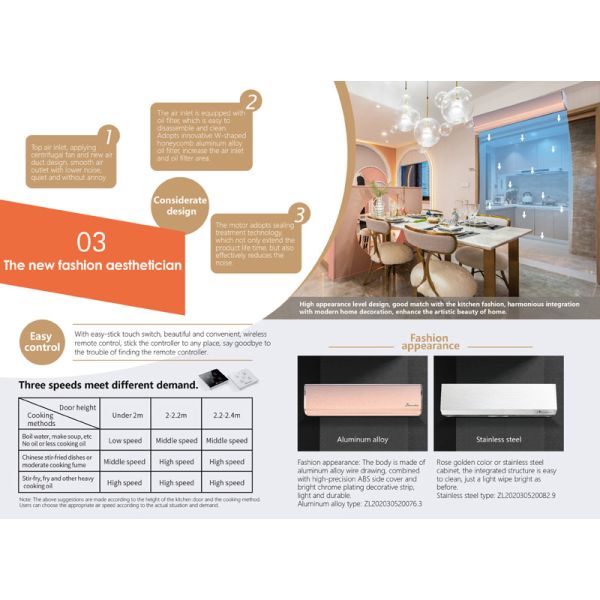 Kitchen Cooking Fume Air Barrier Residential Air Curtain For Kitchen Door Size 0.7m to 2m