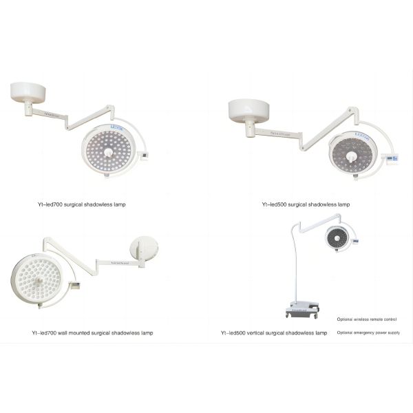 Yt-Led700/500 LED Surgical Shadowless Lamp 3000-5000K Shadowless Ot Light