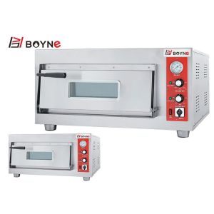 China Electirc Pizza Oven One Layer With Stone Stainless Steel 380v on sale