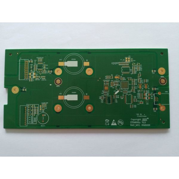 Impedence Control Flexible Multilayer FR4 Immersion Gold Double Sided Printed