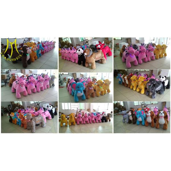 Hansel amusement park children ride on electric toy animal scooter