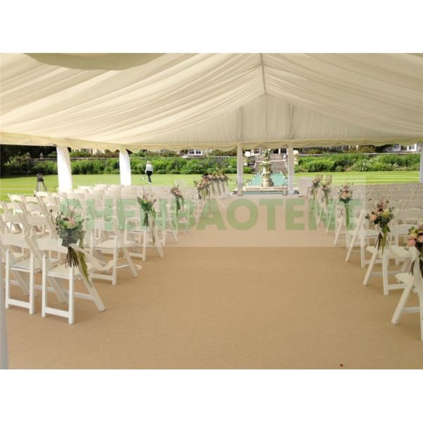 Clear Roof Wedding Marquee Tent For Private Anniversaries 300 Guest Stable