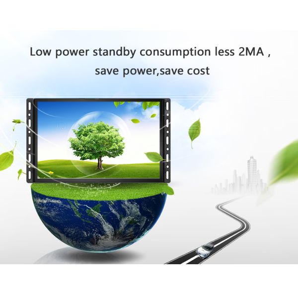 10.1" Motion Sensor LCD Media Player , Open Framed LCD Advertising Display