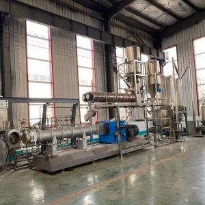 China Dry Extruded 800Kg/hr  Pet Food Processing Equipment on sale