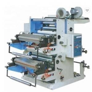 China 2 Color Flexographic Printing Machine for Plastic Film, Paper, Aluminum Foil, Non Woven Fabric and Paper Rolls on sale