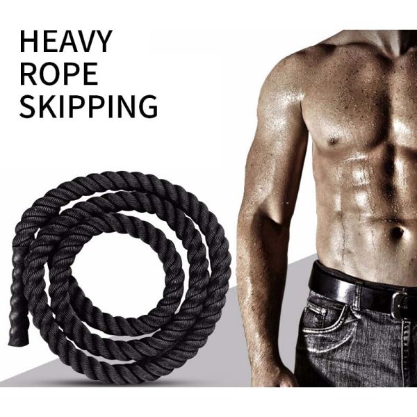 300cm Length 2.5kg Battle Skipping Rope Heavy Weight Jump Rope