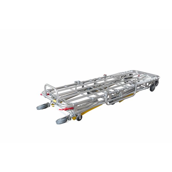 190*55*92CM Foldable Aluminum Alloy Ambulance Stretcher With Leg Adjustment For Transporting The Wounded