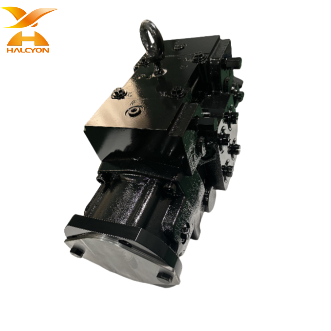 Hydraulic pump top view