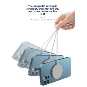 Universal Sublimation Magsafe Wireless Phone Charger Custom Logo 15W Fast