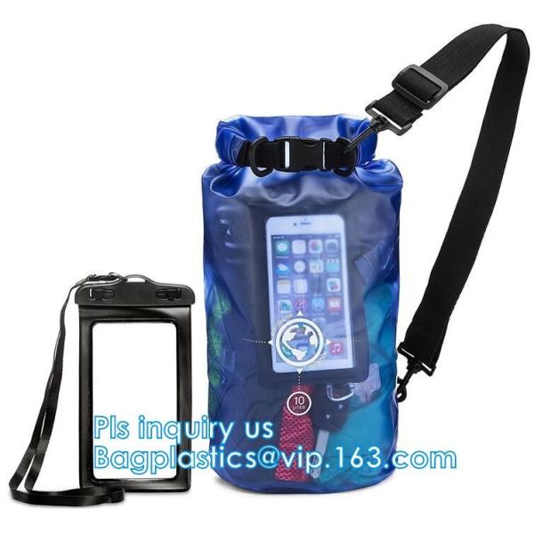 Waterproof PVC beach bag for swimsuit,ocean pack dry foldable backpack ags, Outdoor Sports Camping Floating Ocean Pack D