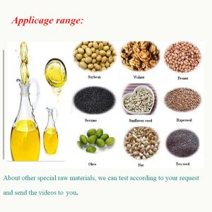 Cooking Oil Processing Equipment Hydraulic Screw Hot And Cold Press Machine