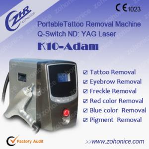 Cheap ND:YAG Laser Tattoo Removal Machine For Remove Freckle AND Age Pigment , Red wholesale