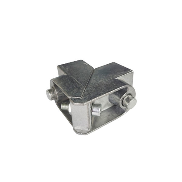 Plating Aluminium Corner Connectors , window corner joints Die casting OEM