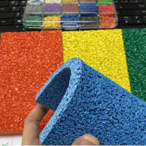 Cheap EPDM Granules Safety Floor Mats Playground Surface Recyclable wholesale