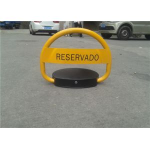 Cheap Waterproof Yellow Automatic Parking Lock With Smart Remote Control System wholesale