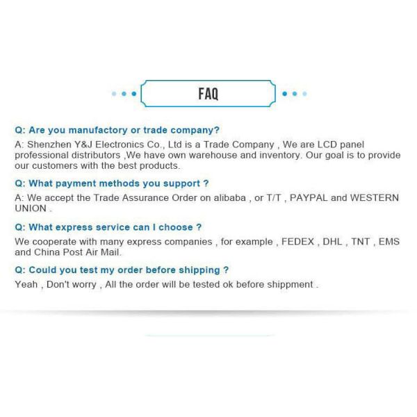 LTM190EX-L31 19" inch 1280*1080 CCFL TFT-LCD Display Screen