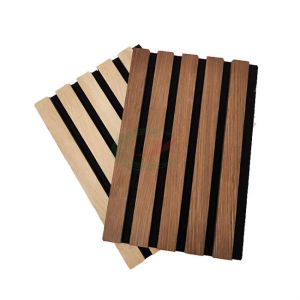Cheap Tasteless Ceiling Sound Absorbing Wood Panels Mildewproof Nontoxic wholesale
