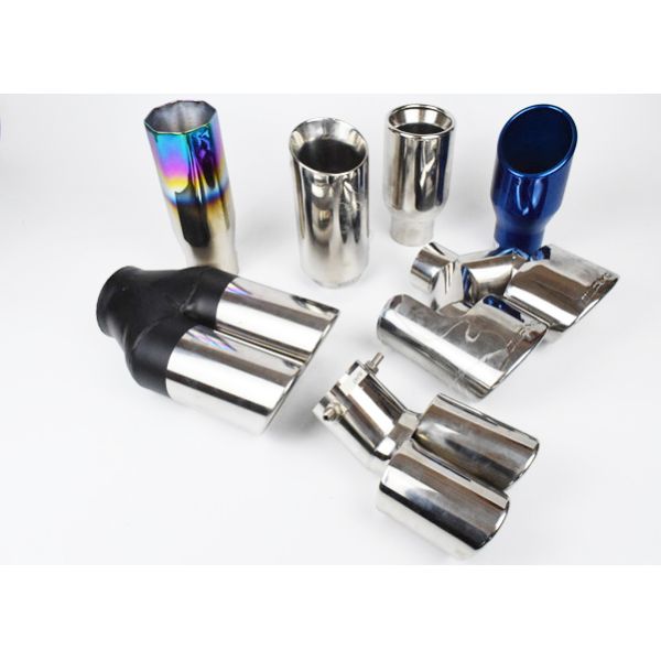 203mm Length 63mm Inlet 101mm Outlet Exhaust Pipe Tips