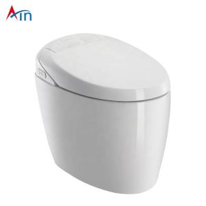 Cheap Multifunction Bathroom Smart Toilet , Concealed Tank Electric Bidet Toilet wholesale